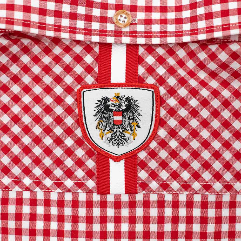 Österreich Adler Karo Hemd