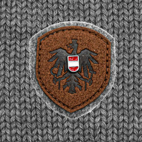 Österreich Adler Leder Merino Beanie