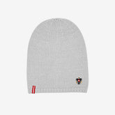 Österreich Adler Merino Beanie hellgrau