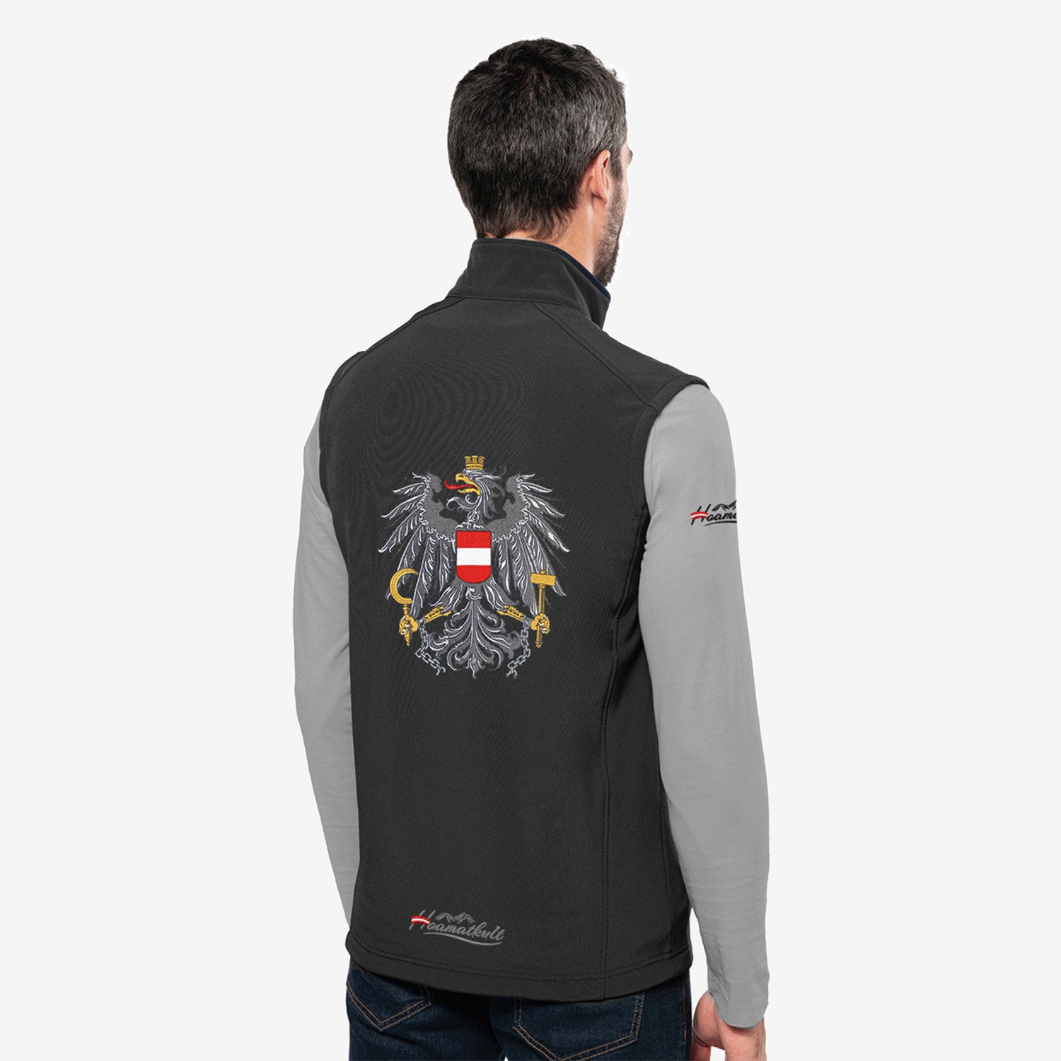 Österreich Adler Softshellgilet
