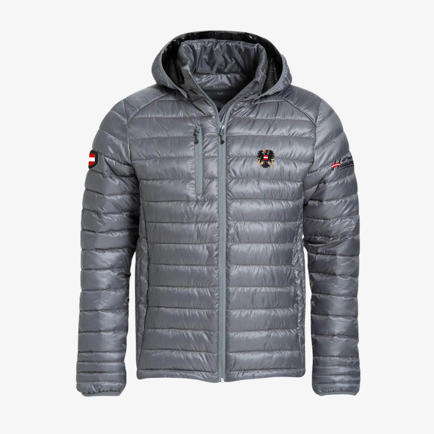Wattierte Österreich Adler Jacke