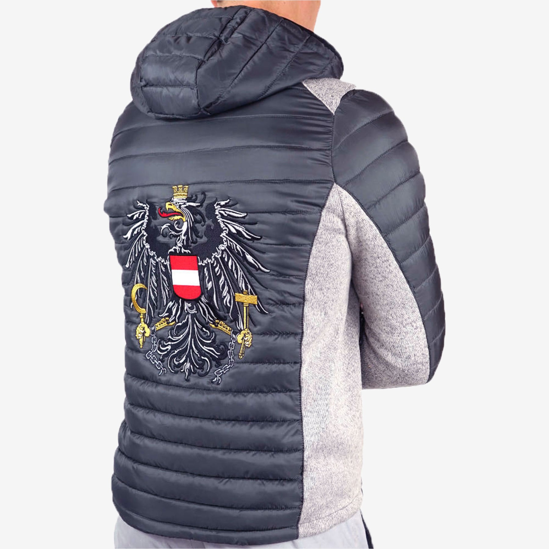 Österreich Adler Hybrid Jacke