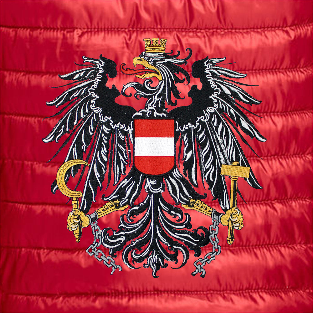 Wattierte Österreich Jacke