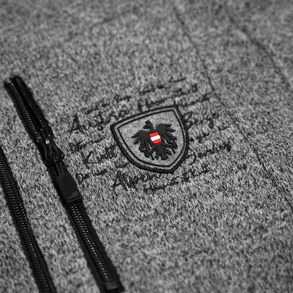 Kultjacke "Adler Edition" Dunkelgrau