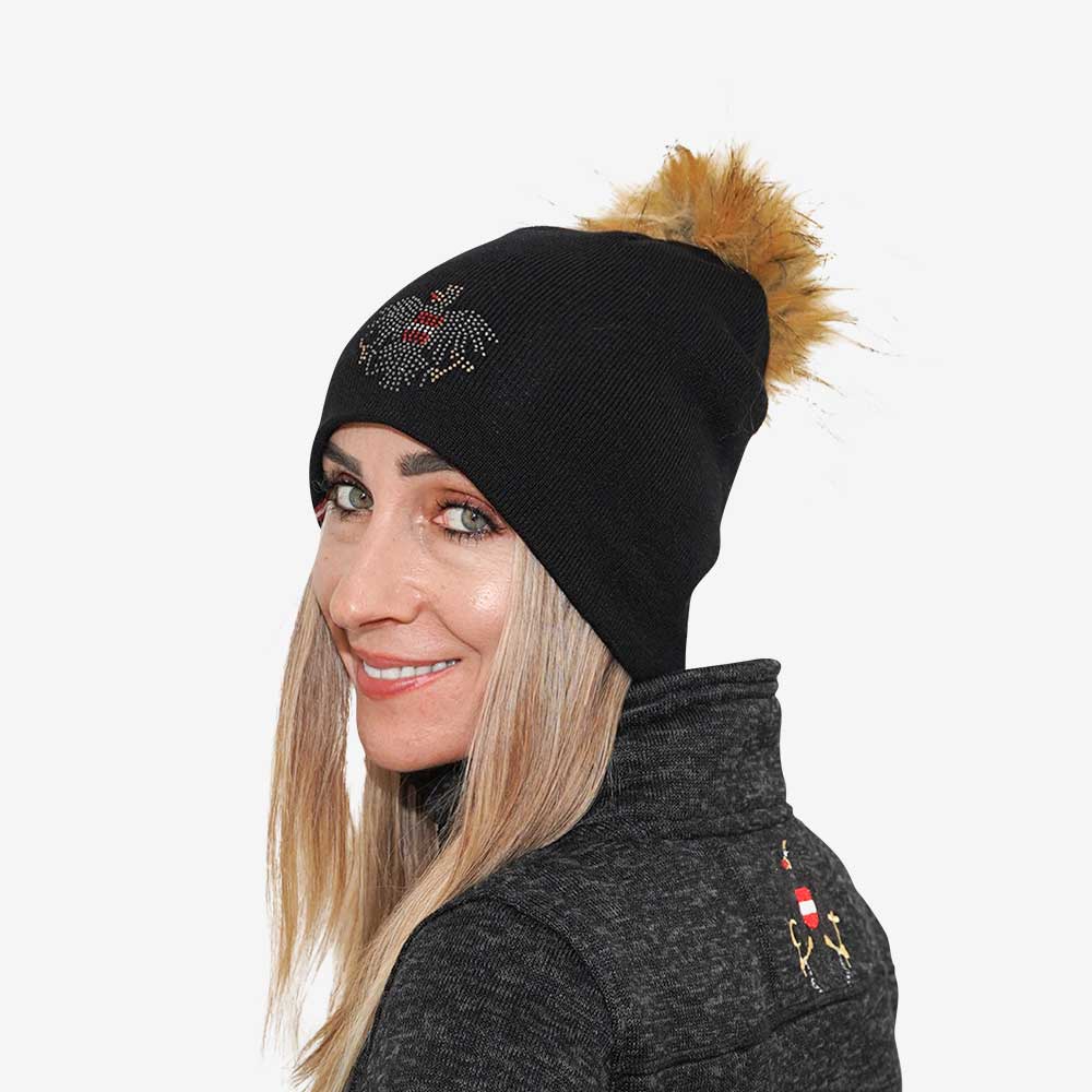 Österreich Glitzer Mütze mit Österreich Adler