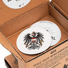 Österreich Adler Emaille Tasse