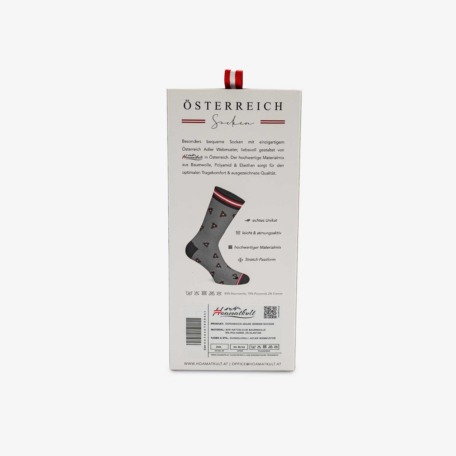 Österreich Socken Verpackung 