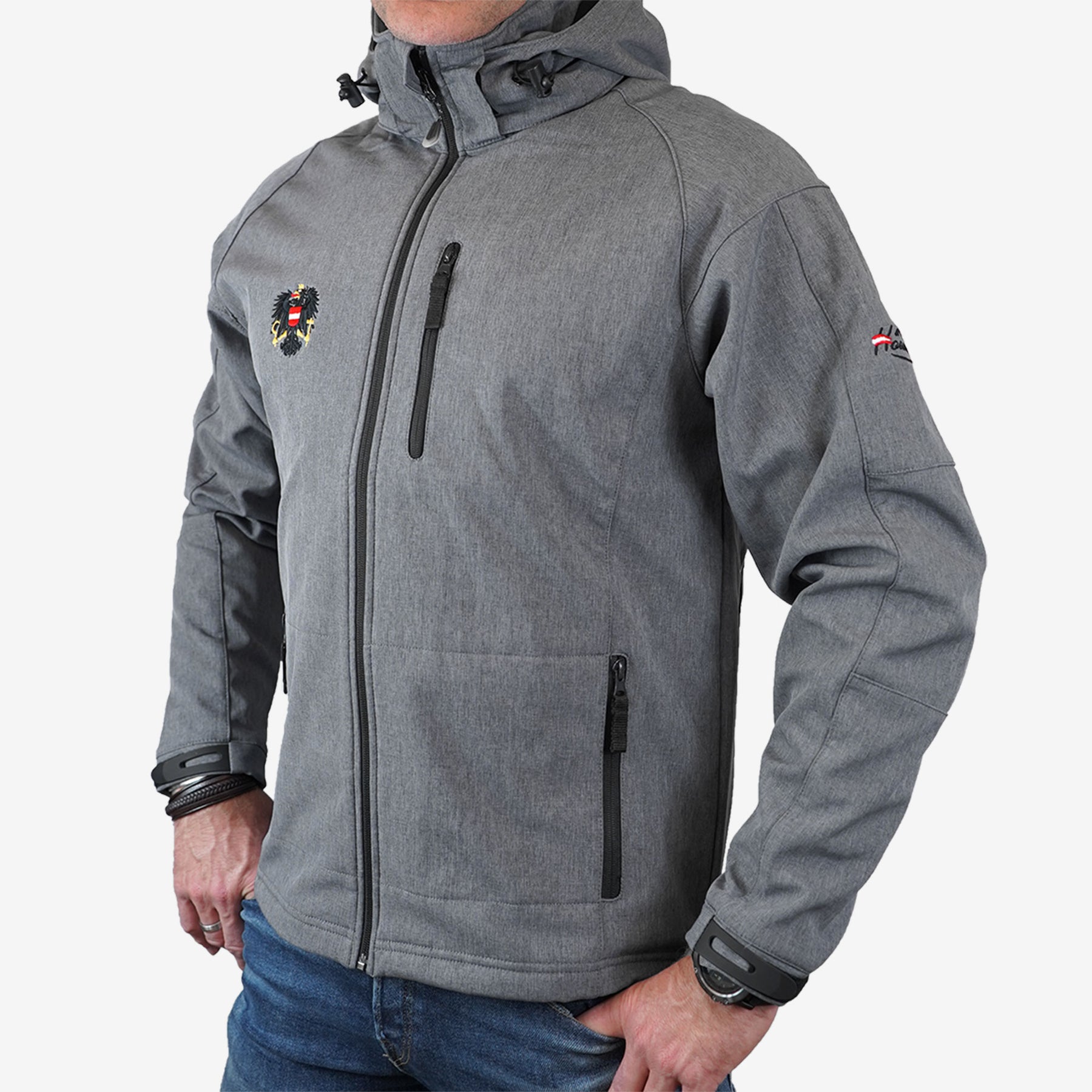 Österreich Adler Softshelljacke