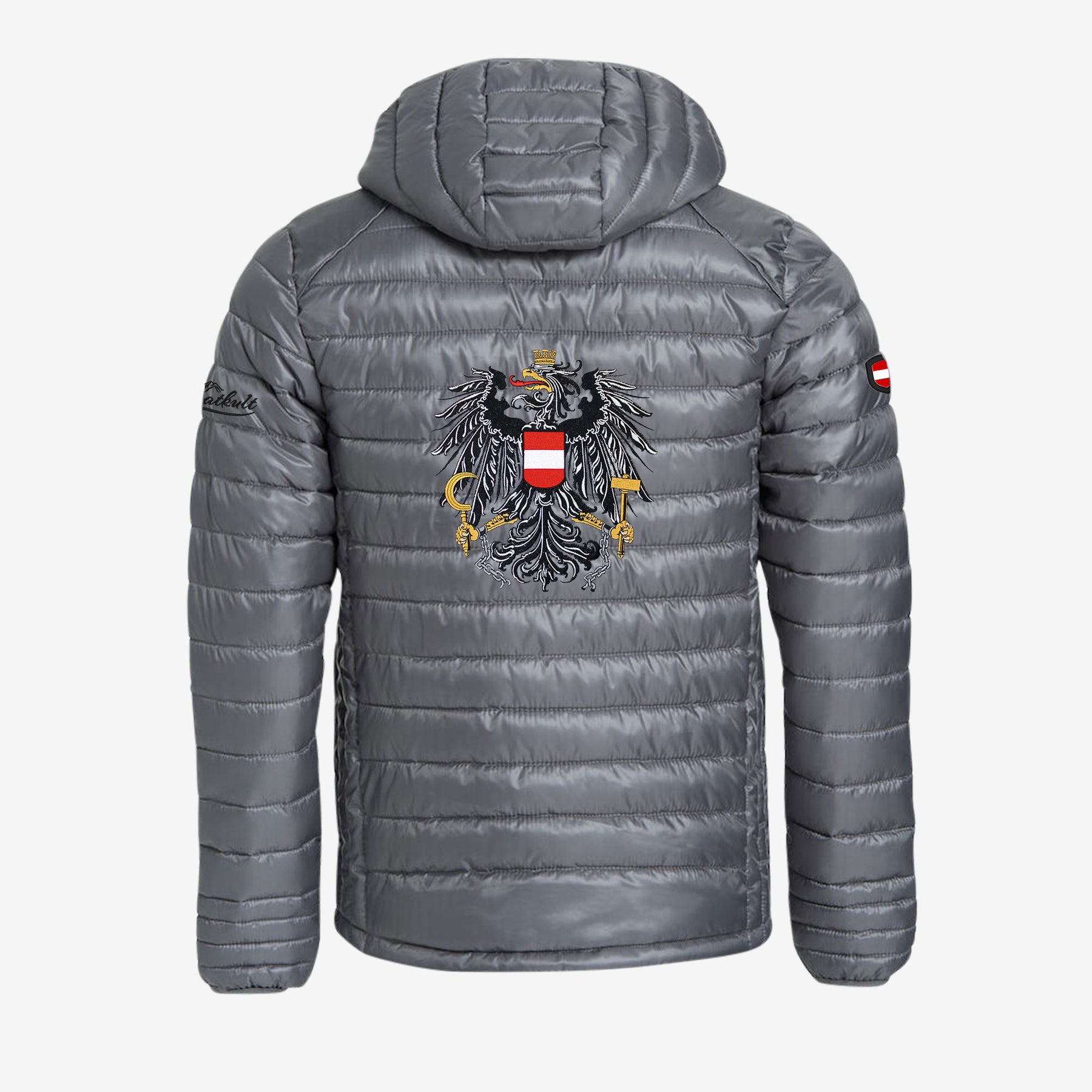 Wattierte Österreich Adler Jacke
