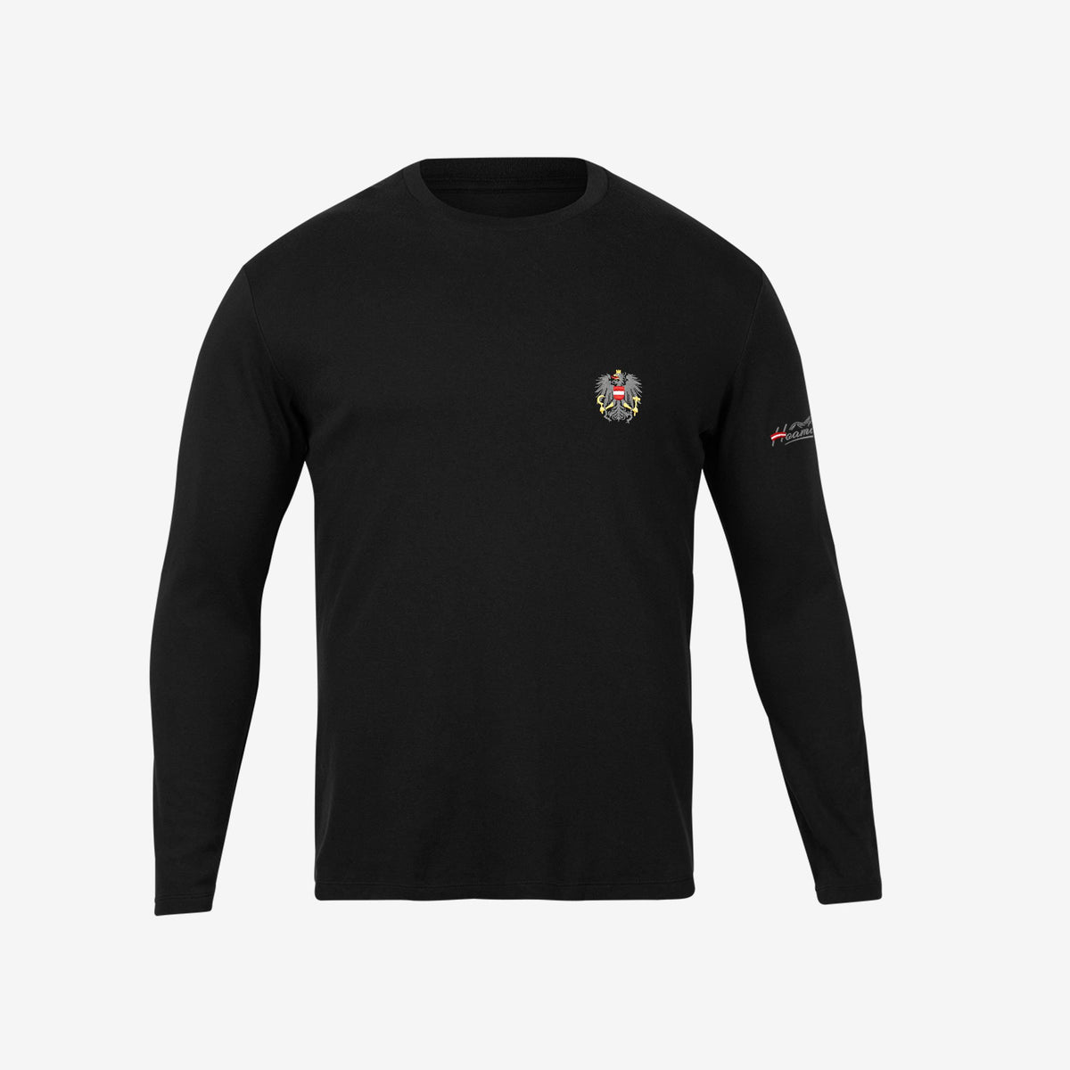 Österreich Adler Sweater #Farbe_Schwarz 