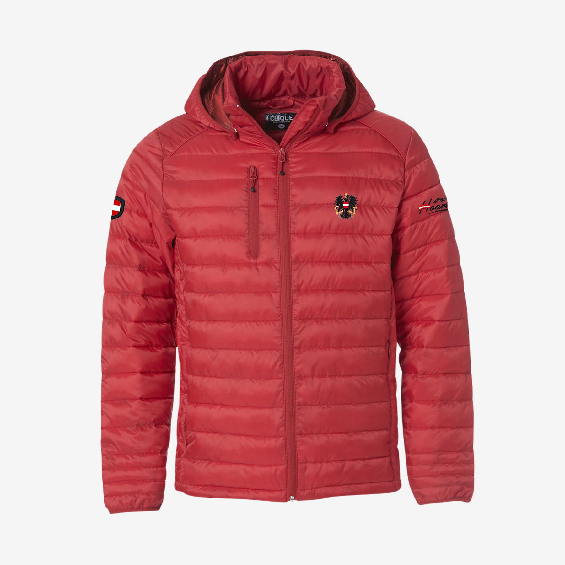 Wattierte Österreich Adler Jacke