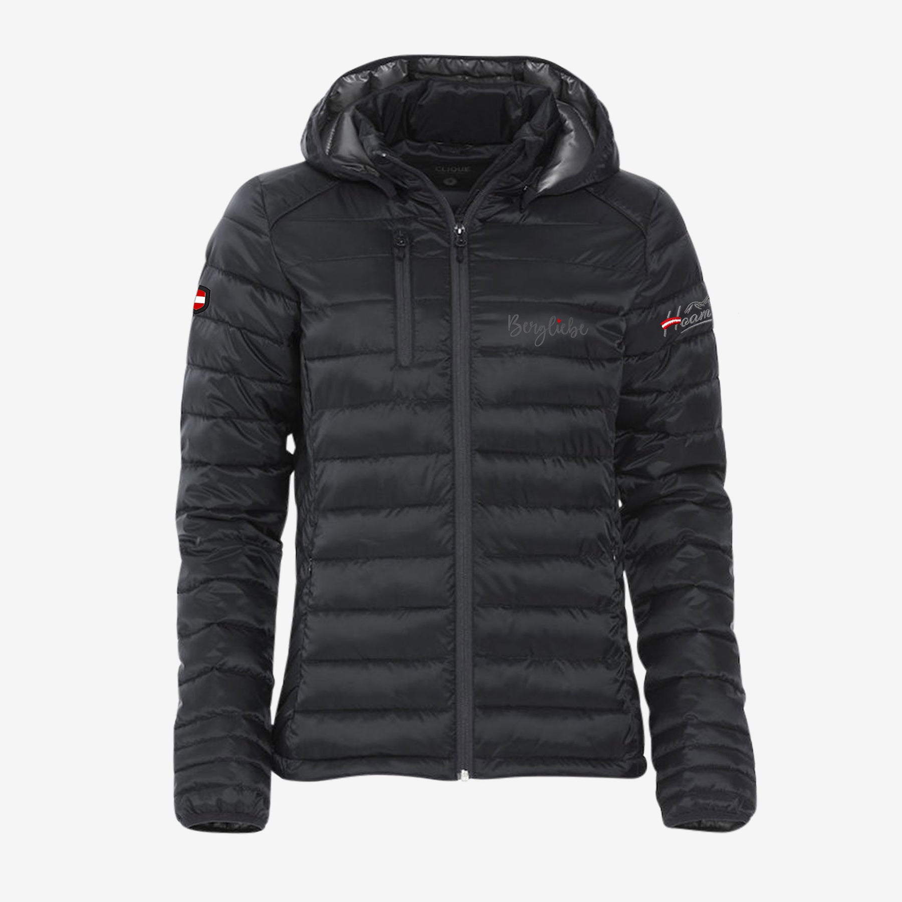 Wattierte Bergliebe Jacke