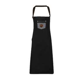 Österreich Grillschürze mit Leder Aufnäher