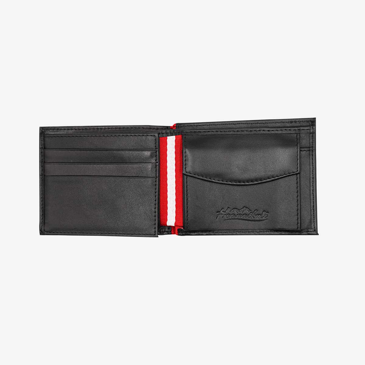 Schwarze Herren Ledergeldtasche kaufen online