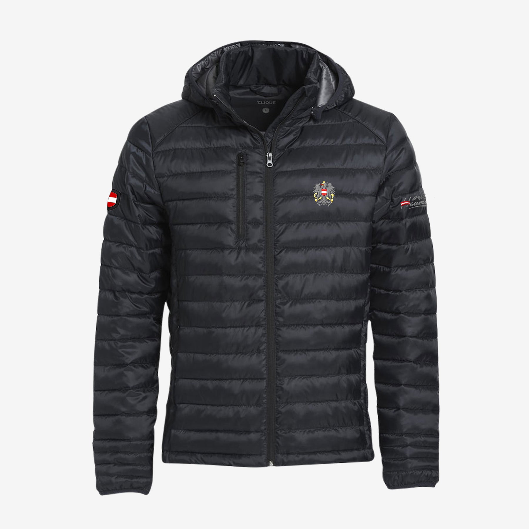 Wattierte Österreich Adler Jacke
