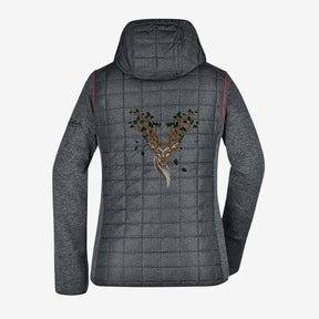 Edelweiss Strick-Steppjacke