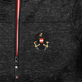 Stickerei Österreich Adler Black Edition Kultjacke
