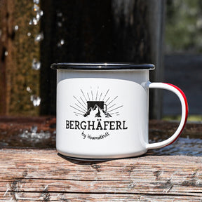 Berghäferl Emaille Tasse - das Original