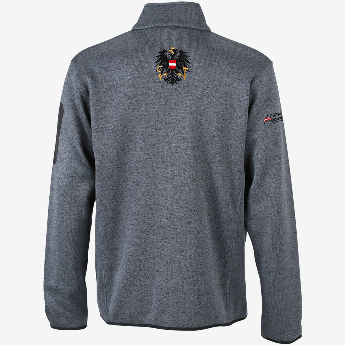 Trachtenjacke mit Adler Stick kaufen #Farbe_Dunkelgrau