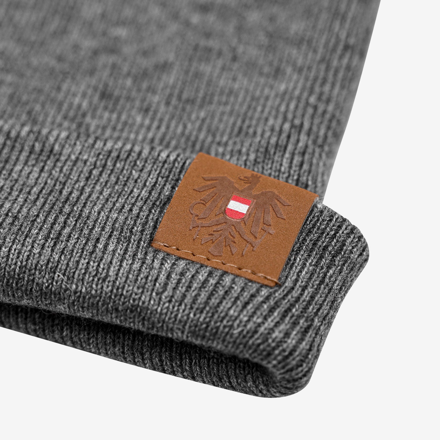 Österreich / Berg Merino Mütze anthrazit