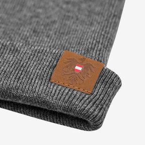 Österreich / Berg Merino Mütze anthrazit